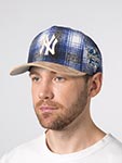 Бейсболка MITCHELL NESS арт. HP16221-NYYNAVY New York Yankees MLB (синий / бежевый)
